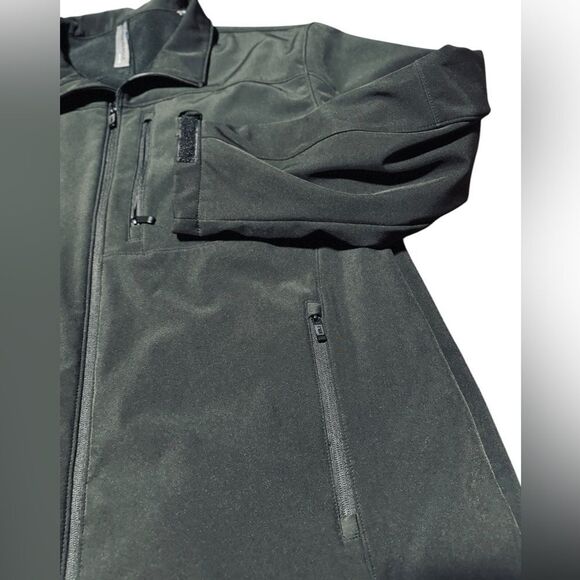 Weatherproof Brand Jacket Mens 3xl Black Zip Pockets - Picture 4 of 9